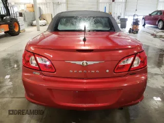 2008 Chrysler Sebring Touring with VIN 1C3LC55R88N677227, listed as a Copart auction lot 81732184 with 142,369 mi miles and Salvage Title. Bid and sale history available at carsss.com. Image 6.