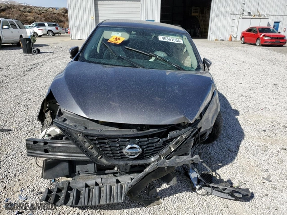 2019 Nissan Sentra SR with VIN 3N1AB7AP9KY315216, listed as a Copart auction lot 46361555 with 0 mi miles and Salvage Title. Bid and sale history available at carsss.com. Image 5.