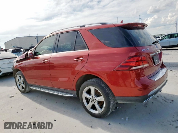 2018 Mercedes-Benz GLE 350 with VIN 4JGDA5JB5JB061874, listed as a Copart auction lot 64746555 with 96,356 mi miles and Salvage title. Bid and sale history available at DreamBid. Image 2.