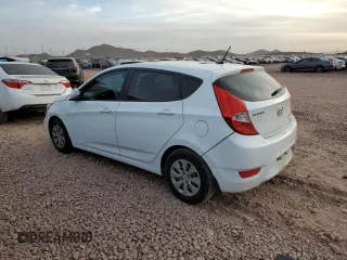 2016 Hyundai Accent SE with VIN KMHCT5AE9GU267440, listed as a Copart auction lot 44517135 with 198,696 mi miles and Salvage Title. Bid and sale history available at carsss.com. Image 2.