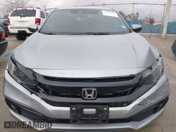 2019 Honda Civic Sport with VIN 2HGFC2F84KH576622, listed as a IAAI auction lot 41494019 with 87,495 mi miles and . Bid and sale history available at DreamBid. Image 13.