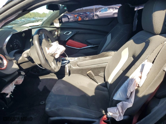 2021 Chevrolet Camaro 1SS with VIN 1G1FF1R76M0102285, listed as a Copart auction lot 82686594 with 45,100 mi miles and Salvage Title. Bid and sale history available at carsss.com. Image 7.