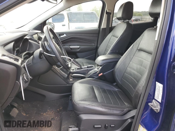 2014 Ford Escape Titanium with VIN 1FMCU9JX2EUB16376, listed as a Copart auction lot 56176425 with 115,265 mi miles and Clean Title. Bid and sale history available at DreamBid. Image 7.