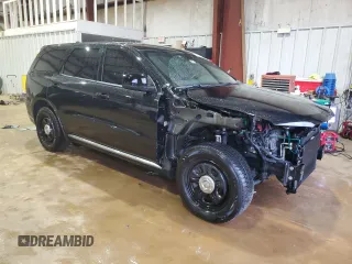 2023 Dodge Durango Pursuit with VIN 1C4SDJFT3PC558390, listed as a Copart auction lot 42823965 with 22,256 mi miles and Salvage title. Bid and sale history available at DreamBid. Image 4.