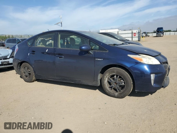 2012 Toyota Prius One with VIN JTDKN3DU9C1577665, listed as a Copart auction lot 52639725 with 193,980 mi miles and Salvage Title. Bid and sale history available at DreamBid. Image 4.