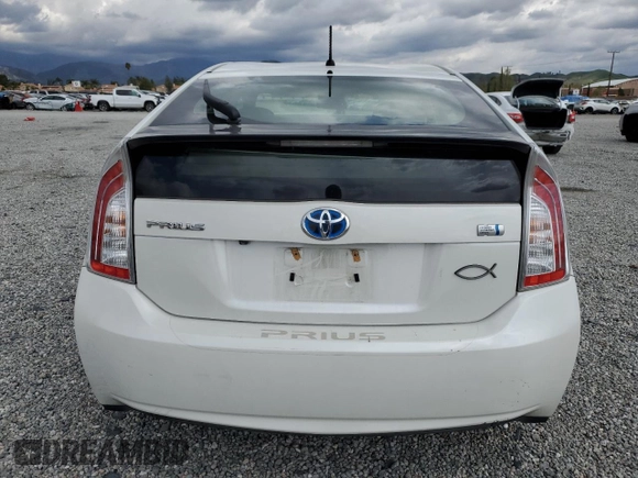 2015 Toyota Prius Four with VIN JTDKN3DU5F0418488, listed as a Copart auction lot 51383635 with 96,025 mi miles and Salvage Title. Bid and sale history available at DreamBid. Image 6.