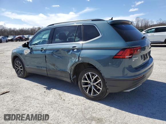 2019 Volkswagen Tiguan SE with VIN 3VV3B7AX5KM104500, listed as a Copart auction lot 50391475 with 222,608 mi miles and Salvage Title. Bid and sale history available at DreamBid. Image 2.
