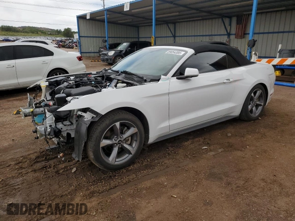 2017 Ford Mustang V6 with VIN 1FATP8EMXH5302662, listed as a Copart auction lot 59054385 with 58,720 mi miles and Salvage title. Bid and sale history available at DreamBid. Image 1.