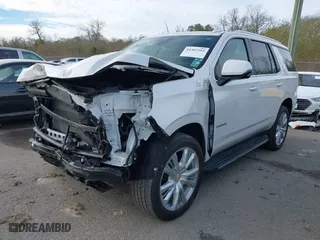2023 Chevrolet Tahoe High Country with VIN 1GNSKTKL9PR469015, listed as a IAAI auction lot 41307293 with 20,618 mi miles. Bid and sale history available at carsss.com. Image 2.