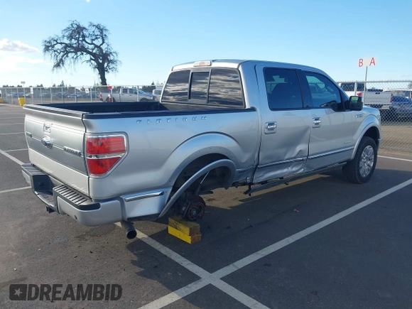 2014 Ford F-150 XL with VIN 1FTFW1ET8EFB76414, listed as a IAAI auction lot 41526371 with 150,272 mi miles. Bid and sale history available at carsss.com. Image 4.
