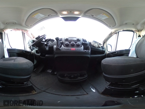 2018 Ram ProMaster Cargo with VIN 3C6TRVDG8JE142538, listed as a Copart auction lot 81905134 with 85,675 mi miles and Salvage Title. Bid and sale history available at DreamBid. Image 13.