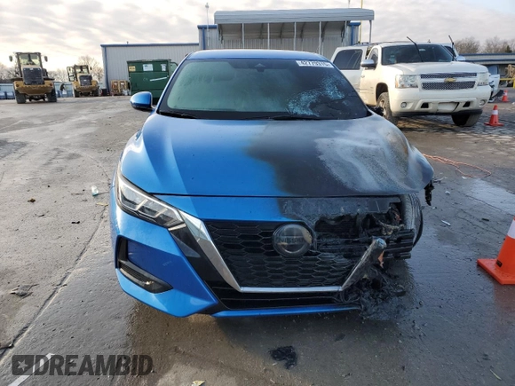 2022 Nissan Sentra SV with VIN 3N1AB8CV6NY295707, listed as a Copart auction lot 42779315 with Not Provided miles and Non Repairable. Bid and sale history available at carsss.com. Image 5.