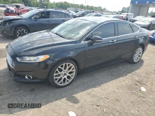2013 Ford Fusion Titanium z VIN 3FA6P0D97DR212551, wystawiony jako Copart lot #63510085 z przebiegiem 139 168 mil mil oraz Szkoda całkowita • Salvage title. Historia ofert i sprzedaży dostępna na DreamBid. Obrazek 1.