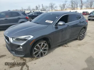 2018 BMW X2 xDrive28i with VIN WBXYJ5C39JEF78742, listed as a Copart auction lot 44026635 with 0 mi miles and Salvage Title. Bid and sale history available at carsss.com. Image 1.