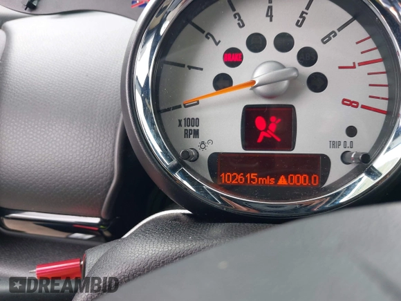 2012 MINI Countryman S with VIN WMWZC3C53CWL83664, listed as a IAAI auction lot 42062673 with 102,615 mi miles and . Bid and sale history available at DreamBid. Image 7.