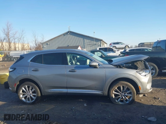 2023 Buick Envision Avenir with VIN LRBFZSR47PD080240, listed as a IAAI auction lot 41820774 with 29,994 mi miles and . Bid and sale history available at carsss.com. Image 14.