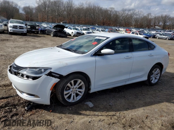 2016 Chrysler 200 Limited with VIN 1C3CCCAB1GN133616, listed as a Copart auction lot 43067535 with 175,745 mi miles and Salvage Title. Bid and sale history available at carsss.com. Image 1.