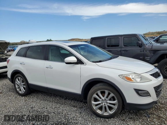 2011 Mazda CX-9 Grand Touring with VIN JM3TB3DAXB0319220, listed as a Copart auction lot 61812905 with 89,318 mi miles and Clean title. Bid and sale history available at DreamBid. Image 4.