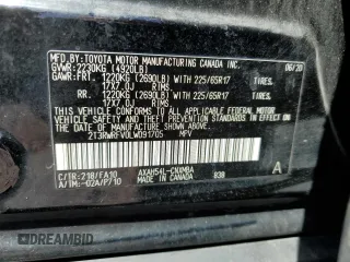 2020 Toyota RAV4 Hybrid XLE with VIN 2T3RWRFV0LW091705, listed as a Copart auction lot 58636775 with 68,534 mi miles and Salvage title. Bid and sale history available at DreamBid. Image 13.