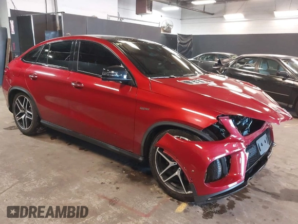 2019 Mercedes-Benz GLE 43 AMG z VIN 4JGED6EB2KA137456, wystawiony jako IAAI lot #41743235 z przebiegiem 81 210 mil mil oraz . Historia ofert i sprzedaży dostępna na DreamBid. Obrazek 1.