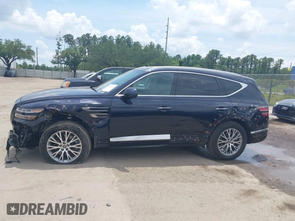 2024 Genesis GV80 z VIN KMUHBDSB8RU204289, wystawiony jako IAAI lot #42204994 z przebiegiem 24 280 mil mil oraz . Historia ofert i sprzedaży dostępna na DreamBid. Obrazek 14.