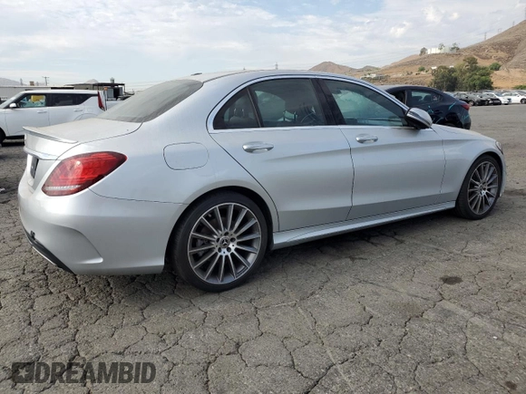 2021 Mercedes-Benz C 300 with VIN W1KWF8DB5MR630526, listed as a Copart auction lot 65185895 with 120,452 mi miles and Clean title. Bid and sale history available at DreamBid. Image 3.