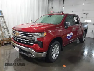 2023 Chevrolet Silverado 1500 LTZ with VIN 1GCUDGED4PZ183886, listed as a IAAI auction lot 41524723 with Not Provided miles and . Bid and sale history available at DreamBid. Image 2.