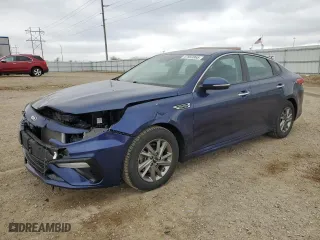 2019 Kia Optima S with VIN 5XXGT4L33KG331000, listed as a Copart auction lot 47953965 with 89,663 mi miles and Salvage Title. Bid and sale history available at carsss.com. Image 1.