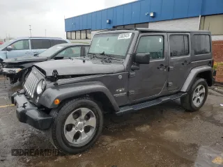 2016 Jeep Wrangler Unlimited Sahara with VIN 1C4BJWEG6GL273757, listed as a Copart auction lot 53620425 with 142,917 mi miles and Clean title. Bid and sale history available at DreamBid. Image 1.