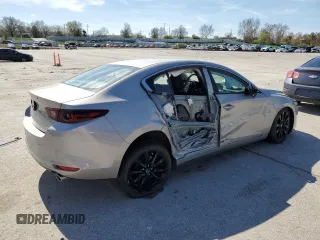 2025 Mazda 3 2.5 S Select Sport with VIN 3MZBPABM1SM458167, listed as a Copart auction lot 51008445 with Not Provided miles and Salvage Title. Bid and sale history available at carsss.com. Image 3.