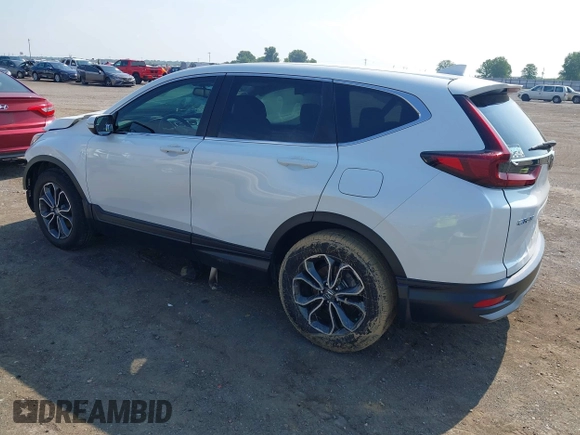 2020 Honda CR-V EX-L with VIN 7FARW1H86LE001072, listed as a IAAI auction lot 42402572 with 81,700 mi miles and . Bid and sale history available at DreamBid. Image 3.