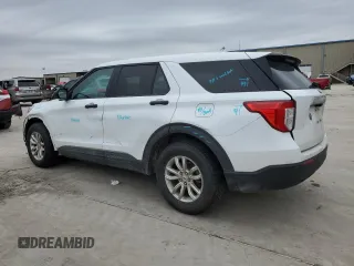 2021 Ford Explorer with VIN 1FMSK7BH5MGC45559, listed as a Copart auction lot 45323835 with 105,652 mi miles and Salvage Title. Bid and sale history available at carsss.com. Image 2.
