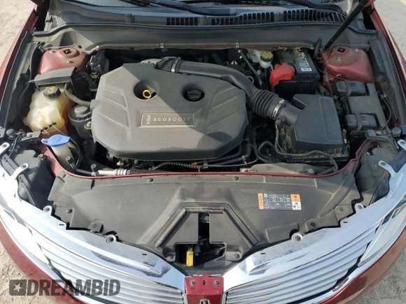2014 Lincoln MKZ with VIN 3LN6L2G98ER805989, listed as a Copart auction lot 58625875 with 101,185 mi miles and Salvage title. Bid and sale history available at DreamBid. Image 11.