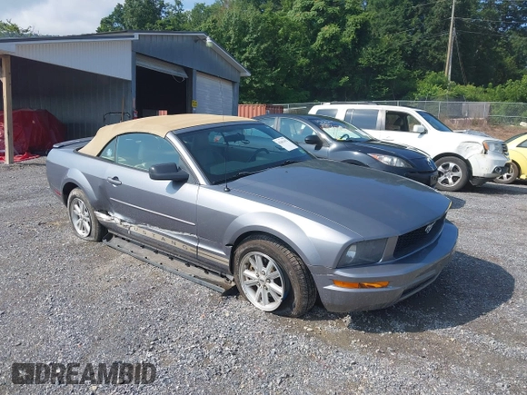 2007 Ford Mustang Deluxe with VIN 1ZVFT84N275210034, listed as a IAAI auction lot 42601412 with 78,078 mi miles and . Bid and sale history available at DreamBid. Image 1.