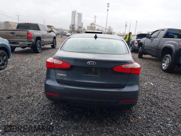 2016 Kia Forte LX with VIN KNAFK4A69G5560835, listed as a IAAI auction lot 42003212 with 100,873 mi miles. Bid and sale history available at carsss.com. Image 16.
