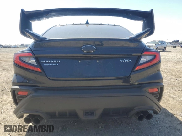 2022 Subaru WRX with VIN JF1VBAA63N9016517, listed as a Copart auction lot 50558085 with 45,466 mi miles and Salvage title. Bid and sale history available at DreamBid. Image 6.