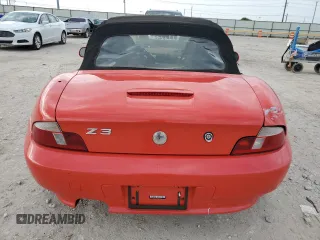 2000 BMW Z3 2.5L with VIN WBACH9349YLF88760, listed as a Copart auction lot 58447054 with 241,754 mi miles and Salvage Title. Bid and sale history available at carsss.com. Image 6.
