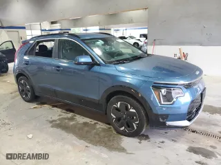 2023 Kia Niro EV Wind with VIN KNDCR3L14P5053905, listed as a Copart auction lot 72002134 with 15,344 mi miles and Clean Title. Bid and sale history available at carsss.com. Image 4.