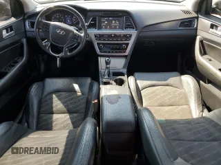 2017 Hyundai Sonata Sport with VIN 5NPE34AF7HH569322, listed as a Copart auction lot 47185725 with 118,954 mi miles and Clean Title. Bid and sale history available at DreamBid. Image 8.