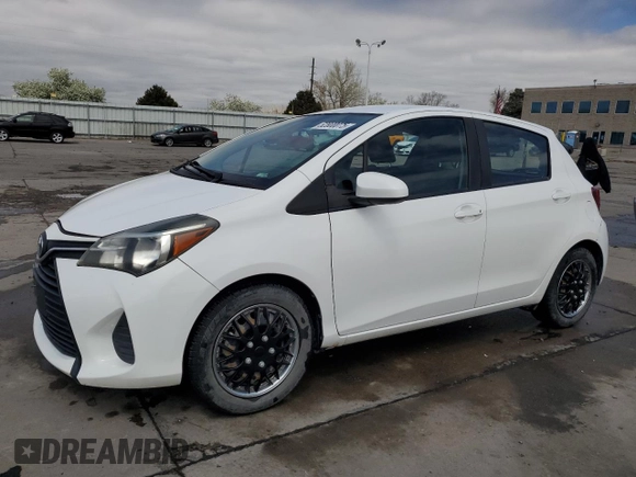 2015 Toyota Yaris L with VIN VNKKTUD32FA033118, listed as a Copart auction lot 52800075 with 111,305 mi miles and Salvage Title. Bid and sale history available at DreamBid. Image 1.