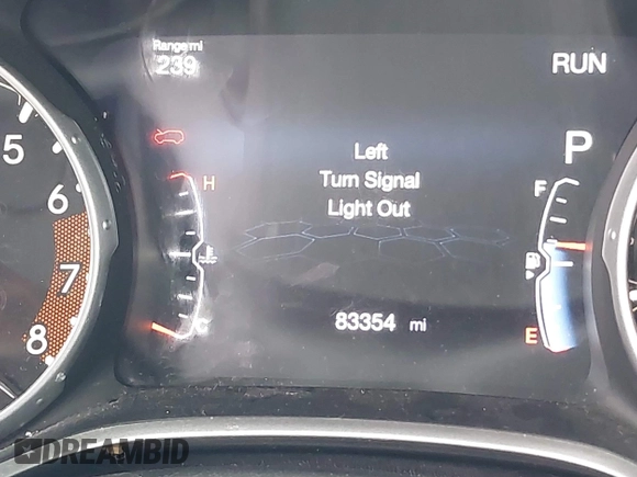 2018 Jeep Compass Sport with VIN 3C4NJCAB1JT286093, listed as a IAAI auction lot 41770377 with 83,354 mi miles. Bid and sale history available at carsss.com. Image 15.