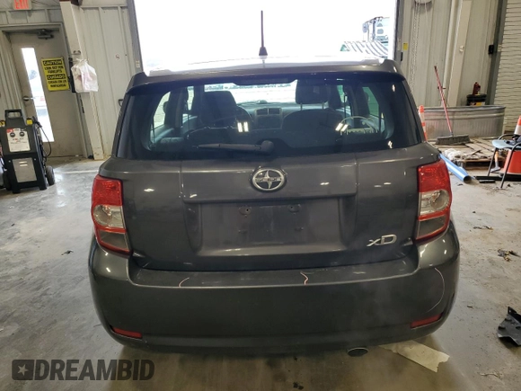 2012 Scion xD with VIN JTKKU4B43C1024191, listed as a Copart auction lot 52533265 with 135,363 mi miles and Clean Title. Bid and sale history available at DreamBid. Image 6.