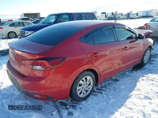 2019 Hyundai Elantra SE with VIN 5NPD74LFXKH493230, listed as a IAAI auction lot 41296855 with 52,163 mi miles and . Bid and sale history available at DreamBid. Image 4.