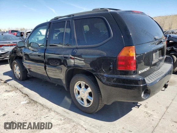 2005 GMC Envoy SLE z VIN 1GKDT13S752390266, wystawiony jako Copart lot #50766935 z przebiegiem 115 225 mil mil oraz Szkoda całkowita • Salvage title. Historia ofert i sprzedaży dostępna na DreamBid. Obrazek 2.