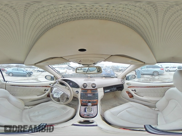 2006 Mercedes-Benz CLK 350 with VIN WDBTK56G26T063132, listed as a Copart auction lot 44773745 with 113,435 mi miles and Salvage title. Bid and sale history available at DreamBid. Image 12.