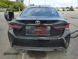 2020 Lexus RC 300 with VIN JTHD85EC5L5005646, listed as a Copart auction lot 55617555 with 29,804 mi miles and Non repairable. Bid and sale history available at DreamBid. Image 6.
