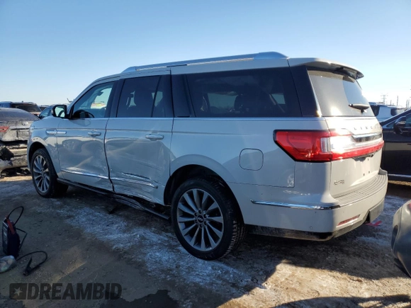 2020 Lincoln Navigator Reserve z VIN 5LMJJ3LT2LEL10059, wystawiony jako Copart lot #46215085 z przebiegiem 78 240 mil mil oraz Szkoda całkowita • Salvage title. Historia ofert i sprzedaży dostępna na DreamBid. Obrazek 2.