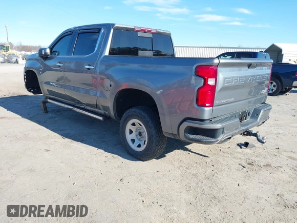 2019 Chevrolet Silverado 1500 High Country with VIN 1GCUYHEL5KZ389650, listed as a IAAI auction lot 40951587 with 60,810 mi miles. Bid and sale history available at carsss.com. Image 3.