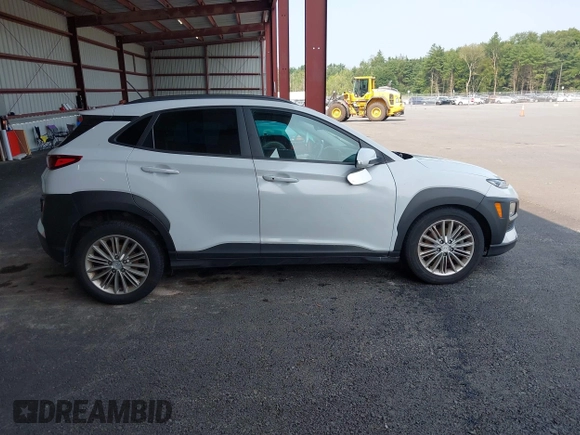 2020 Hyundai Kona SEL with VIN KM8K2CAA1LU463785, listed as a IAAI auction lot 40055542 with 58,258 mi miles. Bid and sale history available at carsss.com. Image 14.
