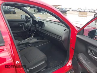 2023 Honda HR-V Sport with VIN 3CZRZ1H57PM706225, listed as a IAAI auction lot 41573896 with 34,011 mi miles. Bid and sale history available at carsss.com. Image 5.